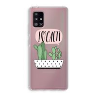 I love cacti: Samsung Galaxy A51 5G Transparant Hoesje