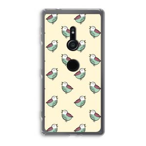 Vogeltjes: Sony Xperia XZ2 Transparant Hoesje