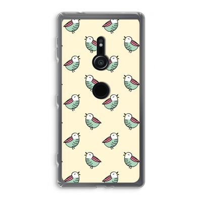 Vogeltjes: Sony Xperia XZ2 Transparant Hoesje
