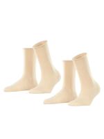 Esprit - 2p Socks - Basic Pure - huid, Maat:35-38 Esprit - 2p Socks - Basic Pure - huid, Maat:35-38