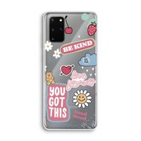 Positivity: Samsung Galaxy S20 Plus Transparant Hoesje