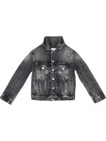 Balenciaga veste en jean Shrunk Crinkled - Noir - thumbnail