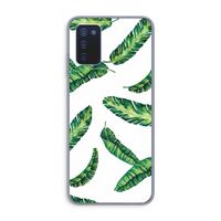 Lange bladeren: Samsung Galaxy A03s Transparant Hoesje
