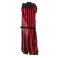 Corsair Premium Individually Sleeved DC Cable Pro Kit, Type 4 (Generation 4), RED/BLACK - thumbnail