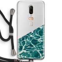Weerkaatsing water: OnePlus 6 Transparant Hoesje met koord