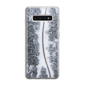 Snøfall: Samsung Galaxy S10 4G Transparant Hoesje