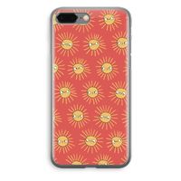 Zon: iPhone 8 Plus Transparant Hoesje