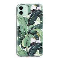 Bananenbladeren: iPhone 11 Transparant Hoesje