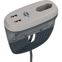 Brennenstuhl Brennenstuhl Estilo stekkerdoos voor bank met USB-oplaadfunctie