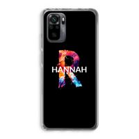 Abstract Spectrum: Xiaomi Redmi Note 10 Pro Transparant Hoesje