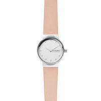 Horlogeband Skagen SKW2770 Leder Roze