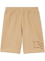 Burberry short de sport à logo - Tons neutres - thumbnail