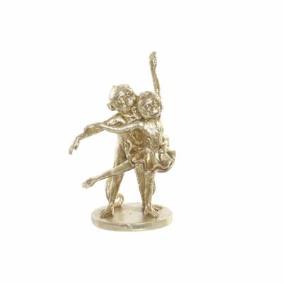 Decoratieve figuren DKD Home Decor FZ-95015 18,5 x 11,2 x 29,5 cm Gouden Hars Koloniaal Aap