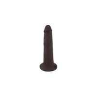 Zwarte Dildo XR Bruin 17,8 cm