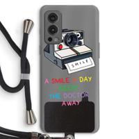Smile: OnePlus Nord 2 5G Transparant Hoesje met koord - thumbnail