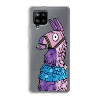 Lama: Samsung Galaxy A42 5G Transparant Hoesje Lama: Samsung Galaxy A42 5G Transparant Hoesje