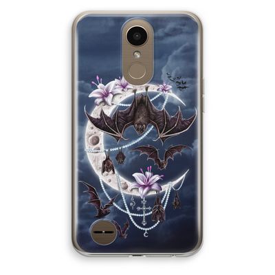Vleermuizen Maan: LG K10 (2017) Transparant Hoesje