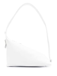 Courrèges sac porté épaule Shark Baby en cuir - Blanc