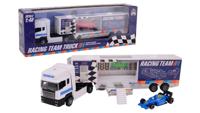 Johntoy Race team vrachtwagen met die-cast raceauto
