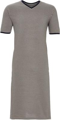 Grijs katoenen heren nachthemd