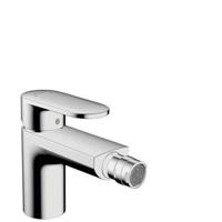 Hansgrohe Vernis 1-gr bidetmengkraan met pop-up waste metaal chroom 71218000