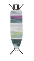 Brabantia Strijkplank B, 124x38 cm Morning Breeze met strijkijzerhouder - Black - thumbnail