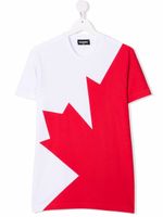 DSQUARED2 KIDS t-shirt à logo imprimé - Blanc