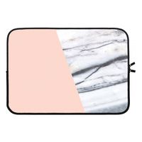 A touch of peach: Laptop sleeve 13 inch