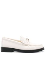 Jimmy Choo mocassins Addie en cuir - Tons neutres