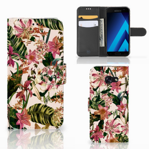 Samsung Galaxy A5 2017 Hoesje Flowers