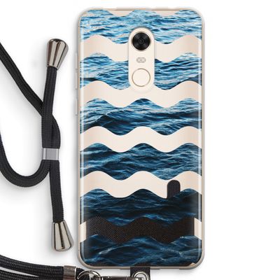 Oceaan: Xiaomi Redmi 5 Transparant Hoesje met koord
