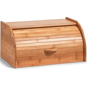 Zeller broodtrommel de Luxe - Bamboe - met deksel - 40 x 26 x 20 cm - 20 liter - Brooddoos