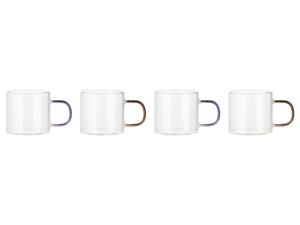 LIVARNO home Glazenset of theepot (theeglas, set van 4)