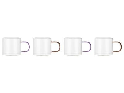 LIVARNO home Glazenset of theepot (theeglas, set van 4)
