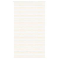 VidaXL Zebra rolgordijn 135x230 cm stofbreedte 130,9 cm marmerbeige