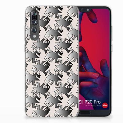 Huawei P20 Pro | TPU Hoesje | Salamander Grey