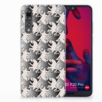 Huawei P20 Pro | TPU Hoesje | Salamander Grey