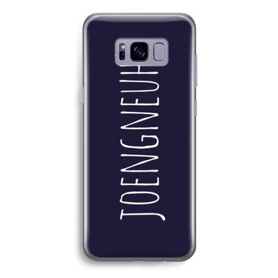 Joengneuh!: Samsung Galaxy S8 Transparant Hoesje