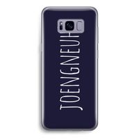 Joengneuh!: Samsung Galaxy S8 Transparant Hoesje