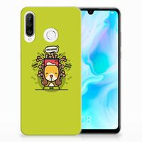 Huawei P30 Lite Telefoonhoesje met Naam Doggy Biscuit - thumbnail