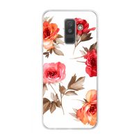 Roosjes: Samsung Galaxy A6 Plus (2018) Transparant Hoesje