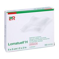 Lomatuell H Kompres Ster 5x 5cm 10 23314