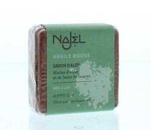 Najel Aleppo zeep scrub rode klei