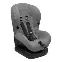Meyco autostoelhoes 1+ basic jersey grijs Maat