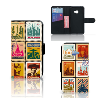 Samsung Galaxy Xcover 4 | Xcover 4s | Flip Cover | Postzegels Samsung Galaxy Xcover 4 | Xcover 4s | Flip Cover | Postzegels