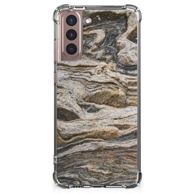Samsung Galaxy S21 Plus Anti-Shock Hoesje Steen Samsung Galaxy S21 Plus Anti-Shock Hoesje Steen