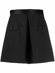 SANDRO short Hugo à coupe évasée - Noir