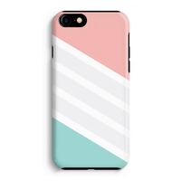 Strepen pastel: iPhone 8 Tough Case