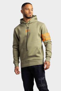 Malelions Captain Hoodie Heren Groen/Oranje - Maat XS - Kleur: GroenOranje | Soccerfanshop