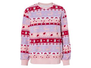 esmara Dames kerstsweater (S (36/38), Lichtroze)